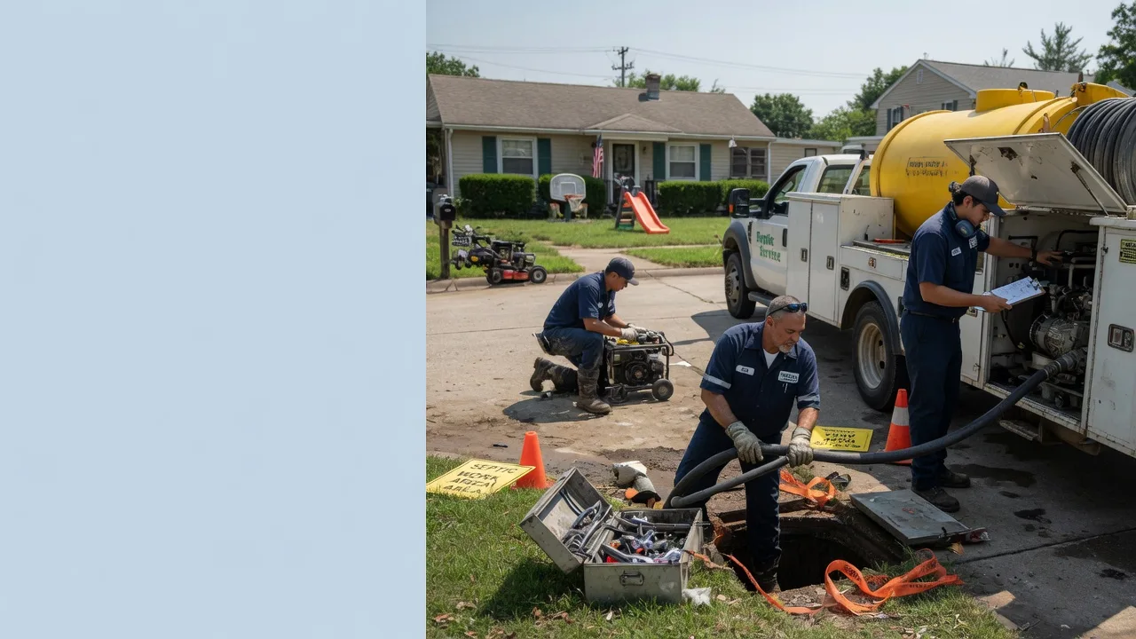 Septic Tank Pumping in Zionsville, IN near me